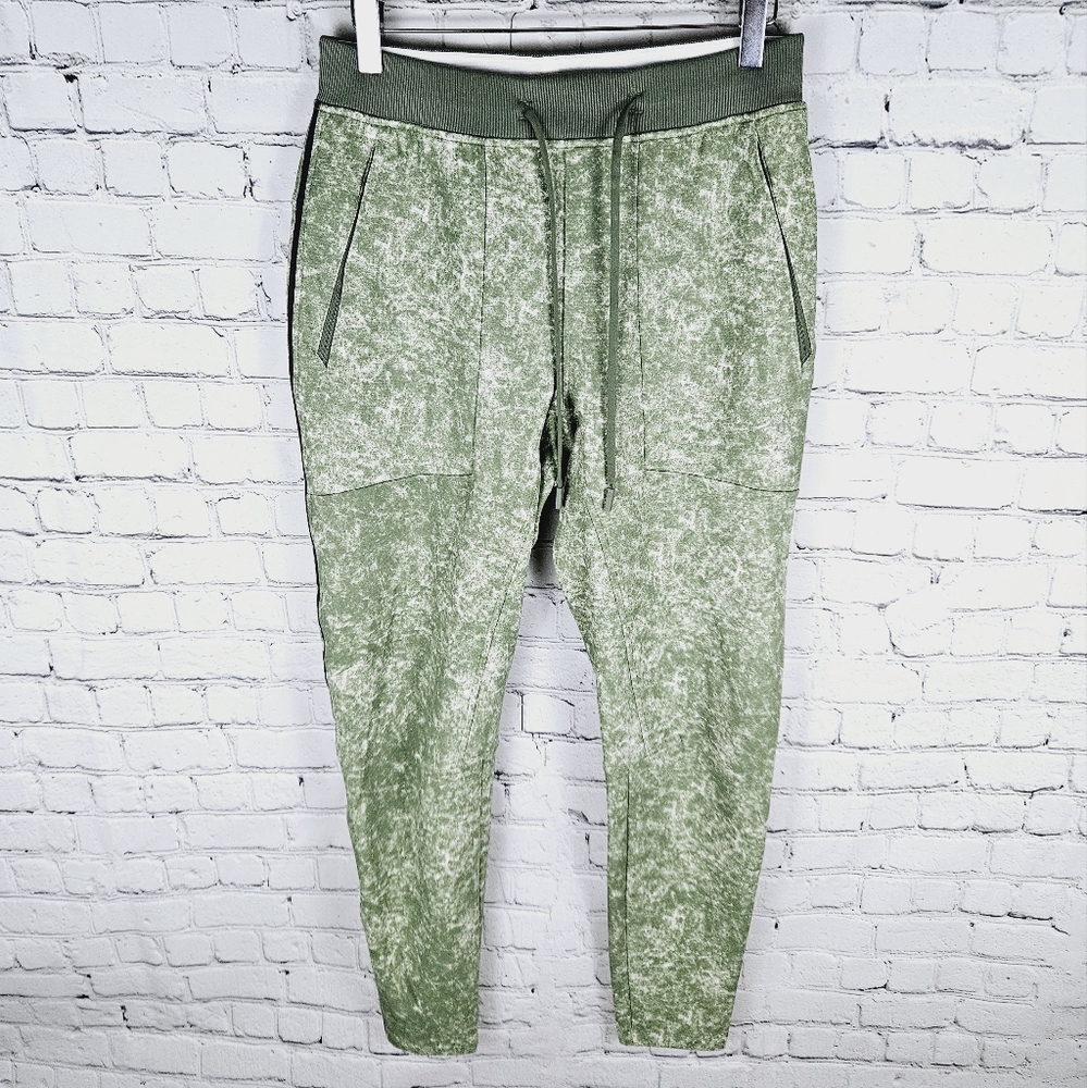 LULULEMON | Textured Tech athletic activewear drawstring jogger pants